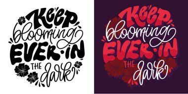 Komik bir el çizimi karalama alıntısı. Tişört tasarımı, kupa baskısı, çanta baskısı, kıyafet modası. % 100 elle çizilmiş vektör resmi.