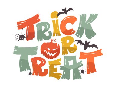 Cadılar Bayramı setiniz kutlu olsun. Komik el çizimi karalama etiketi, tişört tasarımı, sabıka baskısı, çıkartma baskısı. % 100 elle çizilmiş vektör