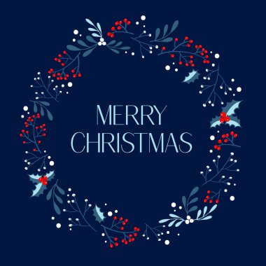 Noellerin vektör illüstrasyonu ve yeni yıl tebrik kartı, yazdırma, çıkartma