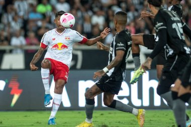 Rio, Brezilya - 26 Ekim 2022 - Botafogo ile Bragantino arasındaki maç 34 rauntluk Brezilya Şampiyonası, Nilton Santos Stadyumu 'nda serisi