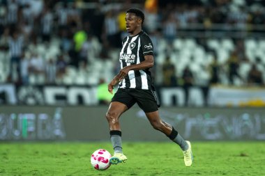 Rio, Brezilya - 26 Ekim 2022 - Jeffinho oyuncusu Botafogo ile Bragantino arasındaki maçta 34 rauntluk Brezilya Şampiyonası, Nilton Santos Stadyumu 'nda A serisi