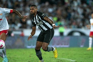 Rio, Brezilya - 26 Ekim 2022 - Botafogo ile Bragantino arasındaki maç 34 rauntluk Brezilya Şampiyonası, Nilton Santos Stadyumu 'nda serisi