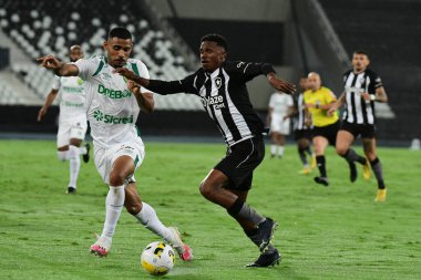 Rio, Brezilya - Kasım 01, 2022 - Jeffinho oyuncusu Cuiaba ile Botafogo arasında oynanan maçta Brezilya Şampiyonası 'nın 35.
