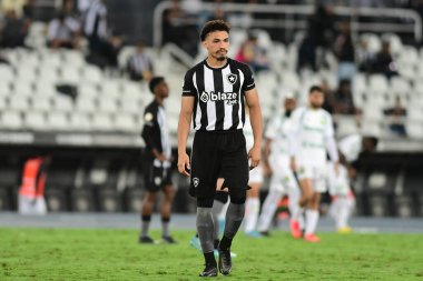 Rio, Brezilya - Kasım 01, 2022 - Botafogo ve Cuiaba arasındaki maçta Adryelson oyuncusu Brezilya Şampiyonası 'nın 35. raundunda, Nilton Santos Stadyumu' nda serisi
