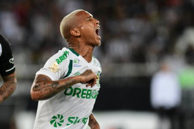 Rio, Brezilya - Kasım 01, 2022 - Botafogo ve Cuiaba arasındaki maçta Deyvrson oyuncusu Brezilya Şampiyonası 'nın 35. turu, Nilton Santos Stadyumu' nda serisi