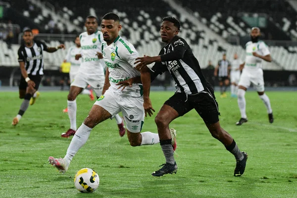 Rio, Brezilya - Kasım 01, 2022 - Jeffinho oyuncusu Cuiaba ile Botafogo arasında oynanan maçta Brezilya Şampiyonası 'nın 35.