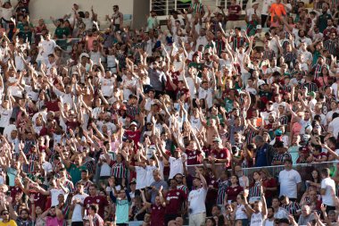 Rio, Brezilya - Kasım 02, 2022 - Fluminense ile Sao Paulo arasındaki maçın 36. turu, Maracana Stadyumu 'nda serisi