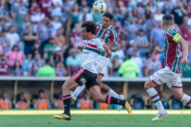 Rio, Brezilya - Kasım 02, 2022 - Igor Gomes Fluminense - Sao Paulo maçı arasında oynanan maçta Brezilya Şampiyonası 'nın 36. turu, Maracana Stadyumu' nda serisi