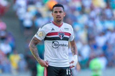 Rio, Brezilya - Kasım 02, 2022 - Luciano oyuncusu Fluminense ile Sao Paulo arasında oynanan maçta Brezilya Şampiyonası 'nın 36.