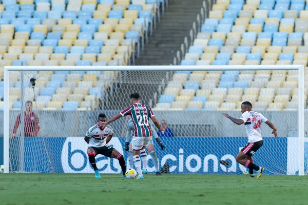 Rio Brezilya Kasım 2022 Yago Felipe Fluminense Sao Paulo Maçı — Stok fotoğraf
