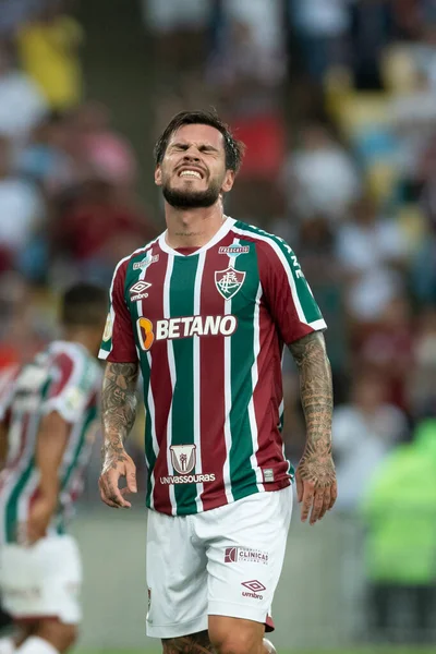 Rio Brasil Novembro 2022 Jogador Nathan Jogo Entre Fluminense São — Fotografia de Stock