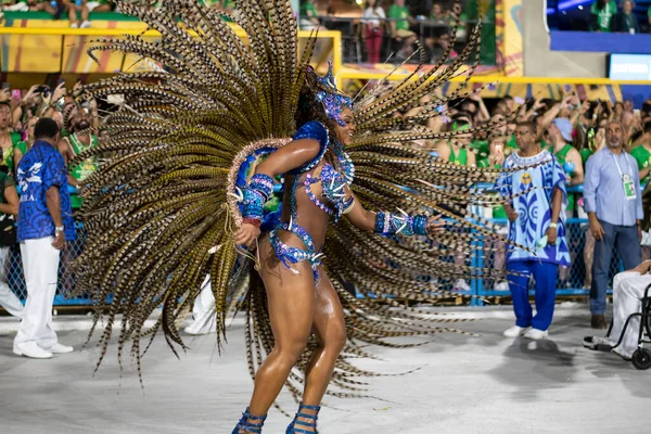 Rio Brazil April 2022 Samba School Portela Rio Carnival Held — Stock Photo, Image