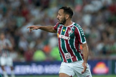 Rio, Brezilya - Kasım 09, 2022, Fluminense ile Goias arasındaki maç Brezilya Şampiyonası 'nın 37. raundu, Maracana Stadyumu' nda serisi