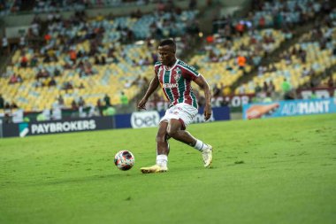 Rio, Brazil - February 05, 2023, John Arias player in match between Fluminense vsAudax RIo by 07th round of Carioca Championship,  in Maracana Stadium
