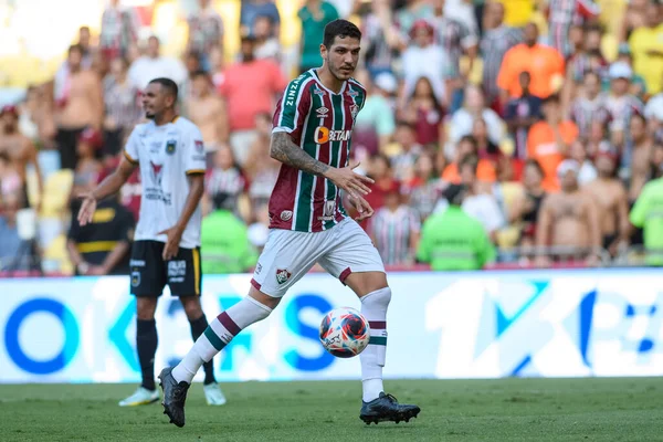 Ρίο Βραζιλία Μάρτιος 2023 Nino Παίκτης Στο Παιχνίδι Μεταξύ Fluminense — Φωτογραφία Αρχείου