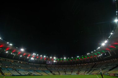Rio, Brezilya - 02 Mayıs 2023, Arena view player in match between Fluminense (BRA) vs River Plate (ARG) by Libertadores Cup, group stage in Maracana Stadyumu