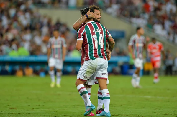 Rio Brezilya Mayıs 2023 Alman Cano Marcelo Oyuncusu Fluminense Bra — Stok fotoğraf
