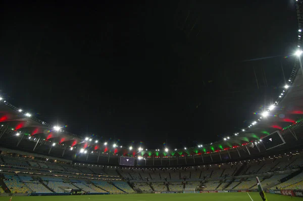 stock image Rio, Brazil - may 02, 2023, Arena view player in match between Fluminense (BRA) vs River Plate (ARG) by Libertadores Cup, group stage in Maracana Stadium