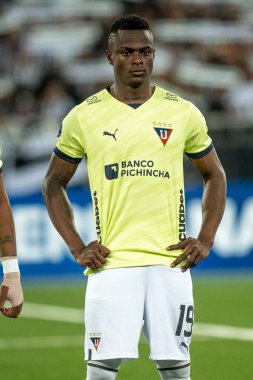 Rio, Brezilya - Mayıs 04, 2023, Angulo oyuncusu Botafogo (BRA) vs LDU (EQu) - Sudamerica Kupası, Nilton Santos Stadyumu 'nda grup aşaması