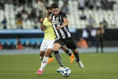Rio, Brezilya - Mayıs 04, 2023, Gustavo Sauer Botafogo (BRA) ile LDU (EQU) arasındaki maçta Sudamerica Kupası, Nilton Santos Stadyumu 'nda grup aşaması