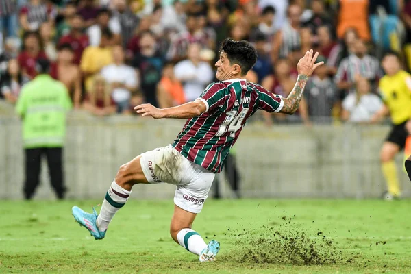 Rio Brazil Maja 2023 German Cano Player Meczu Między Fluminense — Zdjęcie stockowe