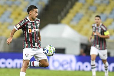 Rio, Brezilya - 13 Mayıs 2023, Guga oyuncusu Fluminense ile Cuiaba arasında oynanan maçta Brezilya Şampiyonası, 6. tur Maracana Stadyumu