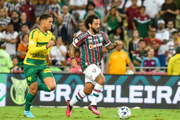 Rio Brasilien Mai 2023 Marcelo Spieler Spiel Fluminense Gegen Cuiaba — Stockfoto