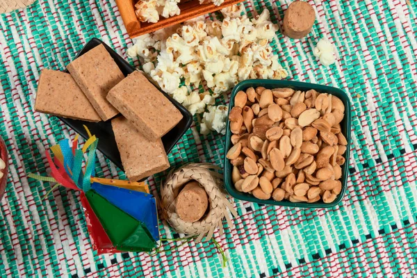 Stock image Photo typical sweets of the Brazilian June party