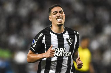 Rio, Brezilya - 29 Haziran 2023, Hugo, Botafogo (BRA) ile Magallanes (CHI) arasındaki maçta Nilton Santos Stadyumu 'nda oynanan 6. grup turu.