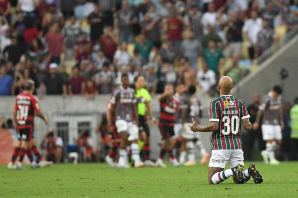 Rio Brazílie Července 2023 Felipe Melo Hráč Zápase Mezi Fluminense — Stock fotografie