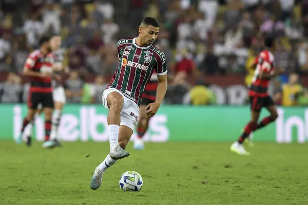 Rio Brazílie Července 2023 Andre Utkání Mezi Fluminense Flamengo Brazilského — Stock fotografie