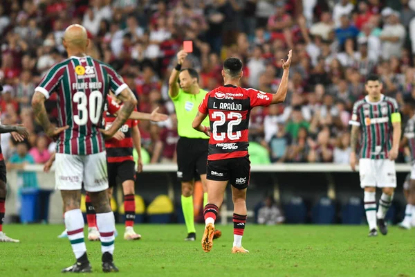 Rio Brasilien Juli 2023 Luis Araujo Spieler Spiel Fluminense Gegen — Stockfoto
