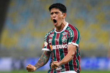 Rio, Brezilya - 19 Ağustos 2023, Maracana Stadyumu 'nda Fluminense - Amerika MG maçı arasında oynanan maçta Brezilya 20.