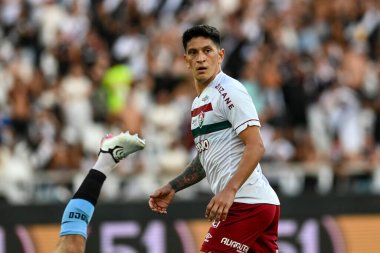 Rio, Brezilya - 16 Eylül 2023, Nilton Santos Stadyumu 'nda Vasco ve Fluminense arasında oynanan maçta Brezilya' nın 23.