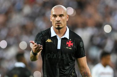 Rio, Brezilya - 16 Eylül 2023, Nilton Santos Stadyumu 'nda Vasco ile Fluminense arasında oynanan maçta Maicon oyuncusu.