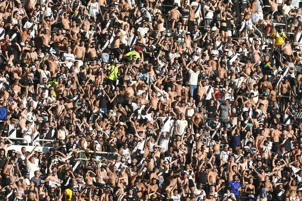 Rio Brazilië September 2023 Fans Speler Wedstrijd Tussen Vasco Fluminense — Stockfoto