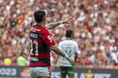Rio, Brezilya - Dezember, 03 2023, Luiz Araujo, Brezilya 'nın Maracana Stadyumu' nda oynanan 37.