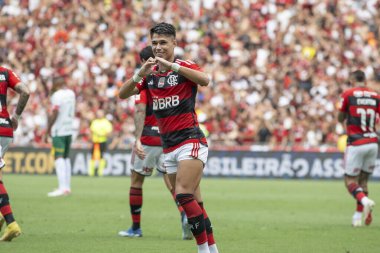 Rio, Brezilya - Dezember, 03 2023, Luiz Araujo, Brezilya 'nın Maracana Stadyumu' nda oynanan 37.