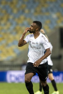 Rio, Brezilya - Aralık, 06 2023, Galdino oyuncusu Fluminense ile Gremio arasında oynanan maçta Brezilya 'nın Maracana Stadyumu' nda oynanan 38.