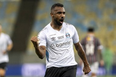 Rio, Brezilya - Aralık, 06 2023, Galdino oyuncusu Fluminense ile Gremio arasında oynanan maçta Brezilya 'nın Maracana Stadyumu' nda oynanan 38.