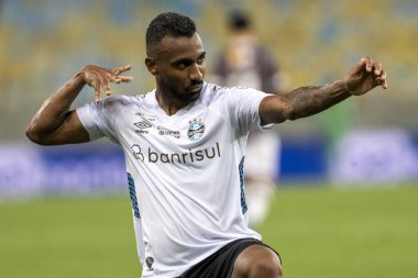 Rio, Brezilya - Aralık, 06 2023, Galdino oyuncusu Fluminense ile Gremio arasında oynanan maçta Brezilya 'nın Maracana Stadyumu' nda oynanan 38.
