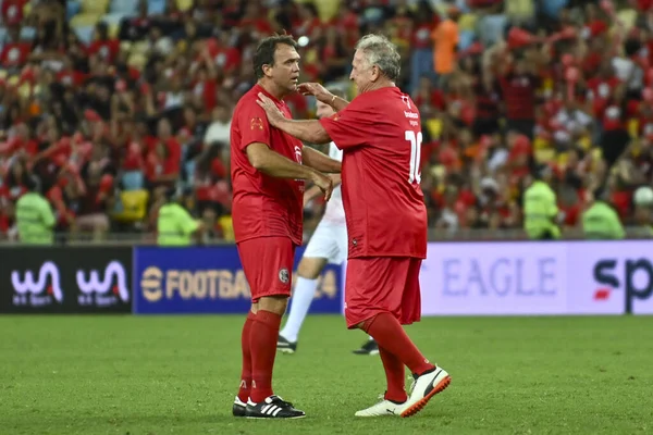 Rio, Brezilya - 27 Aralık 2023, Zico All-star maçı, Zico 'nun Maracana Stadyumu' ndaki hayır maçı.