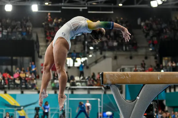 Santiago, Şili, 23 Ekim 2023, Flavia Saraiva (BRA) 2023 Pan Amerikan Oyunları 'nda kadın Sanatçı