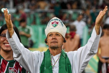Rio, Brezilya - 29 Şubat 2024, Botafogo (BRA) x LDU (ECU) maçı Recopa Cup tarafından Maracana Stadyumu 'nda düzenlendi