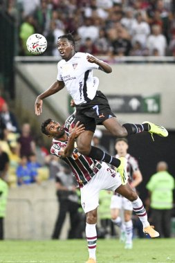 Rio, Brezilya - 29 Şubat 2024, Hurtado player in match between Botafogo (BRA) x LDU (ECU) held in Maracana Stadyumu by Recopa Cup