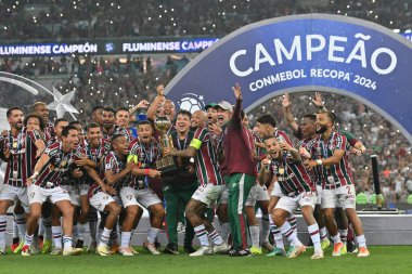 Rio, Brezilya - 29 Şubat 2024, Botafogo (BRA) x LDU (ECU) maçı Recopa Cup tarafından Maracana Stadyumu 'nda düzenlendi