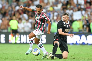 Rio, Brezilya - 20 Nisan 2024, Lima oyuncusu Fluminense x Vasco arasında oynanan maçta Brezilya Şampiyonası, 3. tur, Maracana Stadyumu