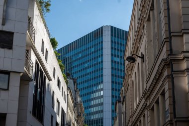 Paris, Fransa, Haziran 05, 2024 Montparnasse Distric 'in Paris manzarası