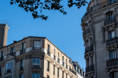 Paris, Fransa, Haziran 05, 2024 Montparnasse Distric 'in Paris manzarası