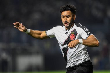 Rio, Brezilya - Temmuz 03 2024: Vasco-Fortaleza maçında Brezilya Kupası 14. raundunda Sao Januario Stadyumu 'nda oynayan Payet oyuncusu